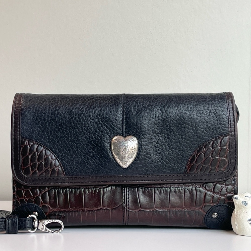 Brighton Genuine Leather Crossbody Bag